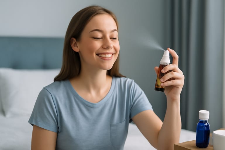 Schlafspray 101: Wirkung, Vorteile und richtige Nutzung