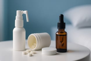 Schlafhilfe-Typen im Vergleich: Spray, Tabletten, Tropfen