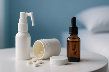 Schlafhilfe-Typen im Vergleich: Spray, Tabletten, Tropfen